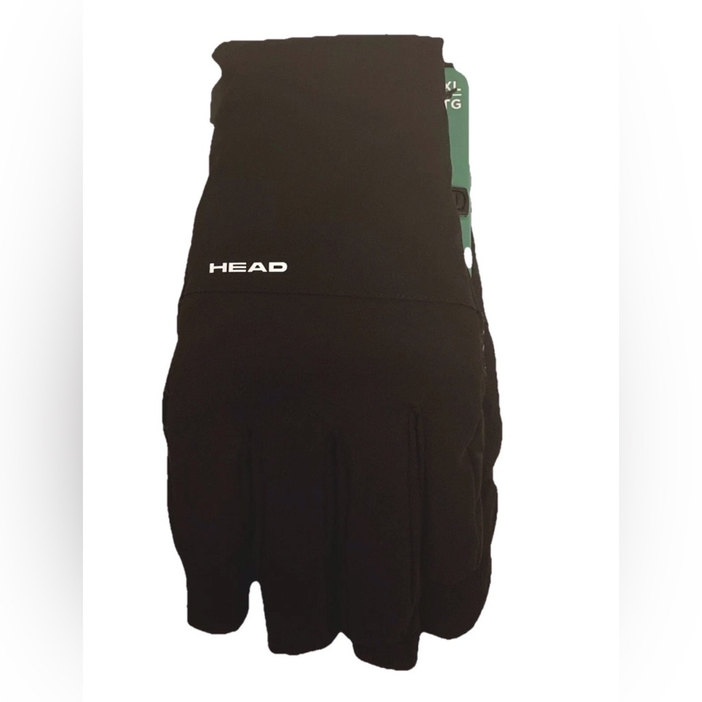 HEAD Men’s XL Black Waterproof Windproof Hybrid Gloves Touchscreen OutdoorWinter